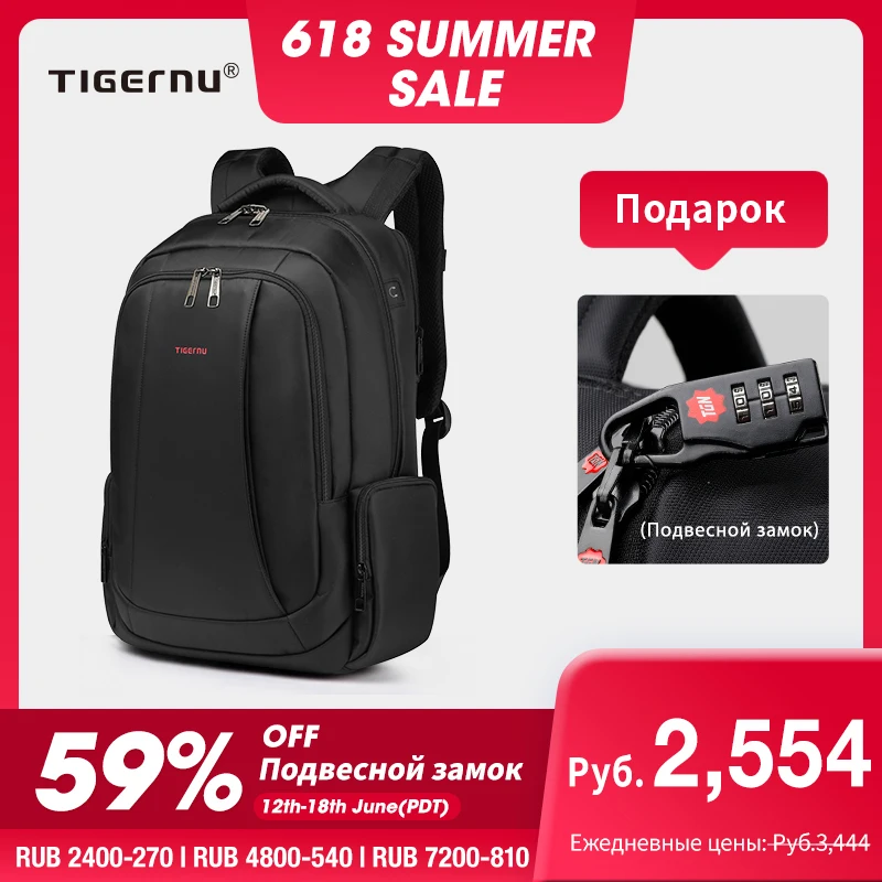 15.6 17.3inch Laptop Backpacks Bag For Men Anti Theft School