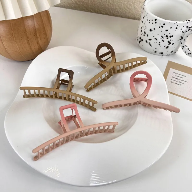 

Girl Headdress Claw Clip for Women Tough Colorful Gradient Hair Claw Size Hair Clamps Claw Clip Crab Chic Hair Accessories Gifts