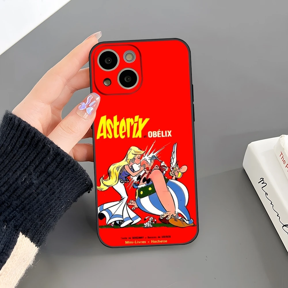 Чехол для телефона Аниме A-Asterix 14 Pro Max Apple Iphone 16 15 Po 12 Mini 11 13 Xr X Xs 8 7 Plus задняя крышка