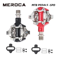 meroca click pedals spd m540 multifunctional aluminum alloy sealed bearing for bike racing self locking pedal for mtb pedals