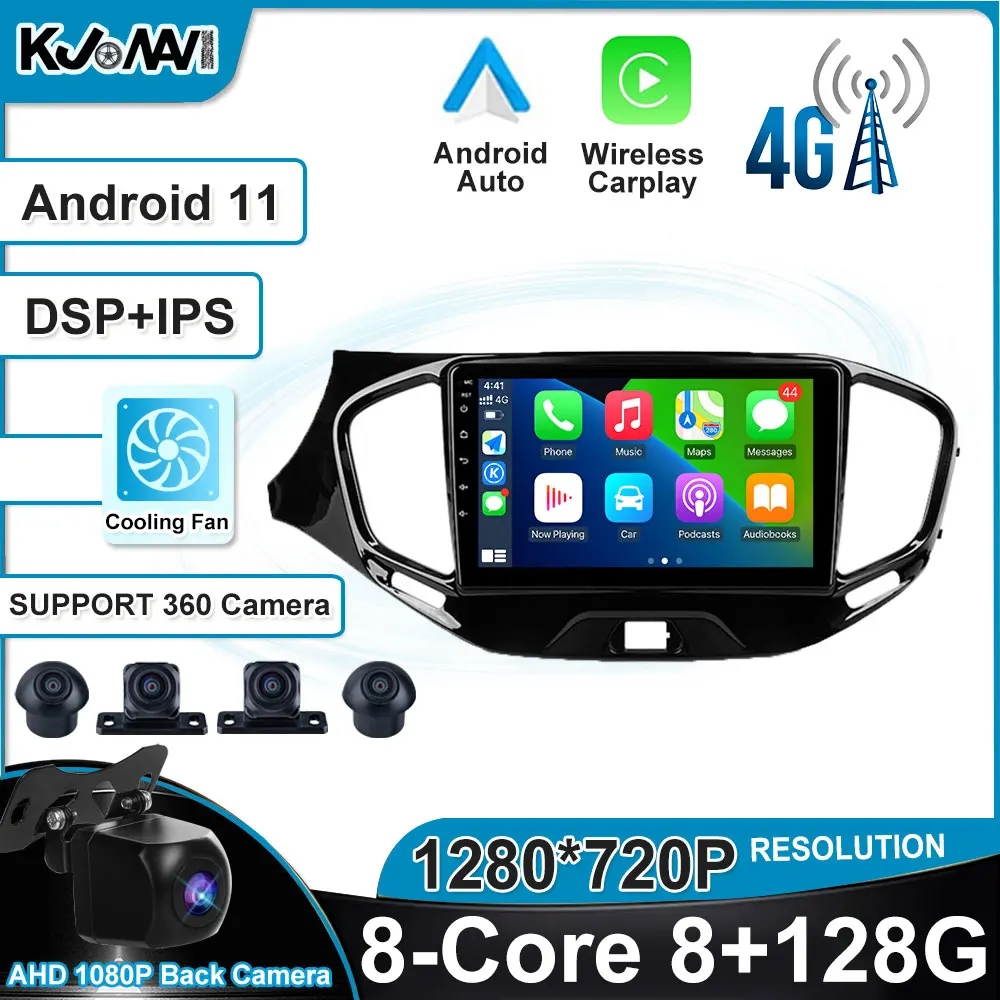 

Android 12 Car Auto Player 4G WIFI DSP IPS OBD Carpaly Radio GPS Navigation Video For LADA Vesta Cross Sport 2015-2020
