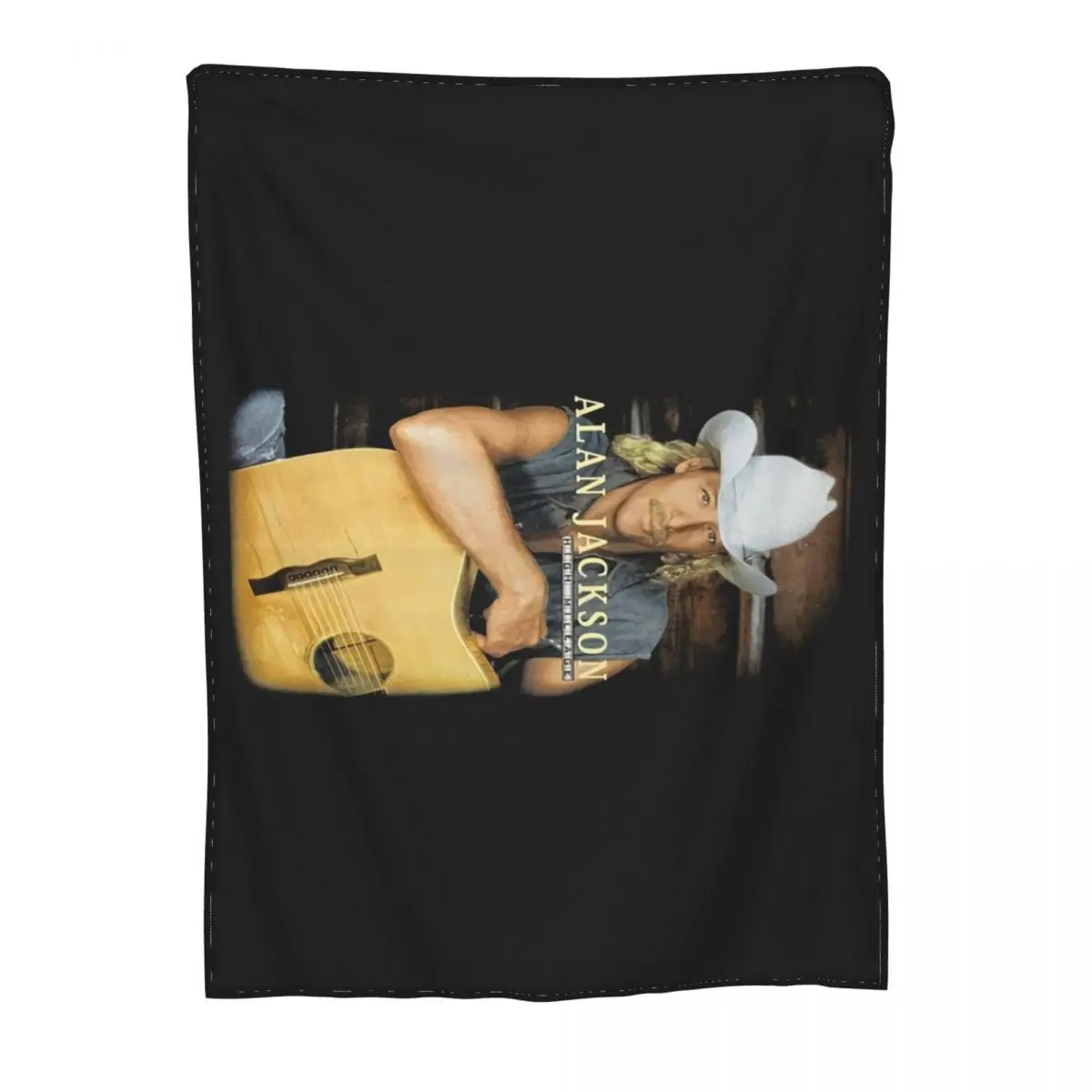 Новое мужское одеяло Deadstock Alan Jackson High Mileage Band Swea Cronies Tag размер Xl 1998 женское