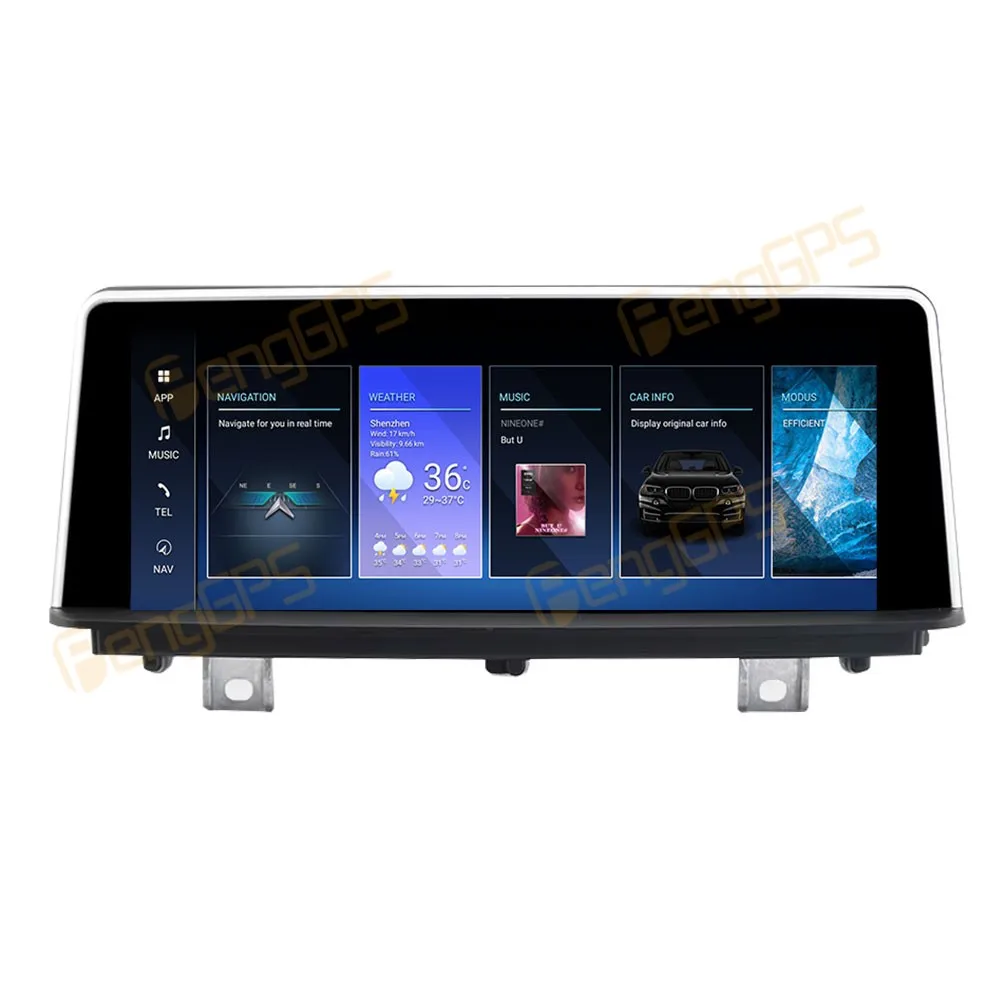 Автомобильный мультимедийный плеер со светодиодной подсветкой 8 дюйма GPS-радио