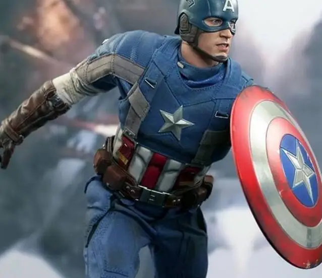 

HT hottoys Hot Toys MMS240 MMS-240 Captain 5.0 Golden age Ver 1/6 Collectible Action Figure Toy Doll Model Body In stock