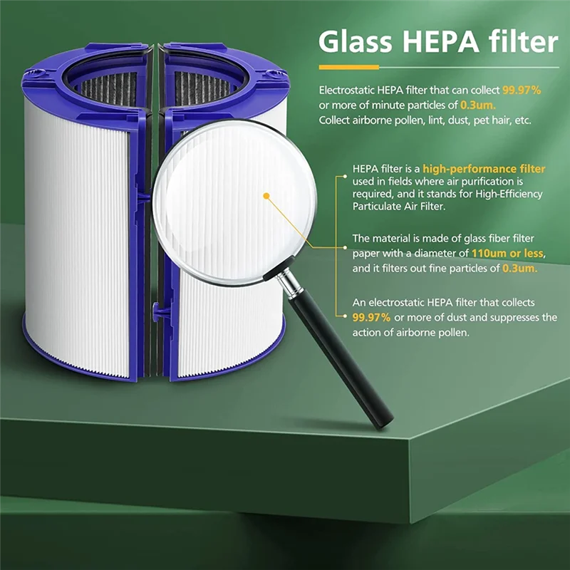 Замена фильтра True HEPA для вентилятора Dyson TP06 HP06 PH01 PH02 HP07 TP07 HP09 TP09 деталь 970341 -01