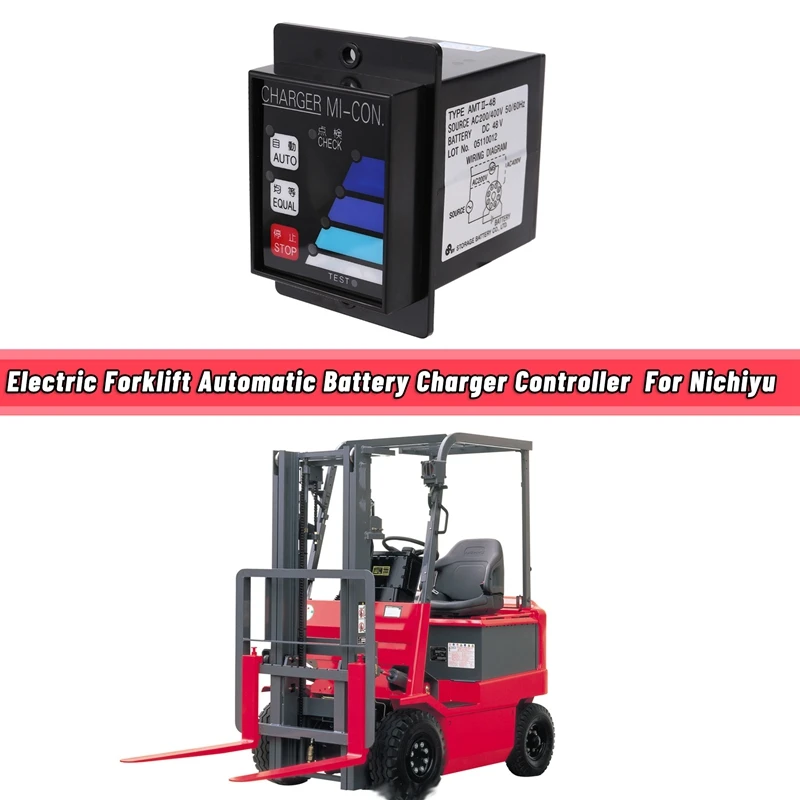 

Electric Forklift Automatic Battery Charger Controller MI-CON AMT II 48V For Nichiyu 38790-00560
