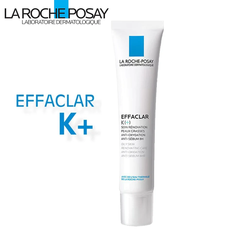 

La Roche Posay EFFACLAR K+/DUO+ Acne Treatment Cream Removal Pimple Blackhead Oil Control Pore Reduction Salicylic Acid Gel 40ml
