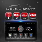 Автомобильный мультимедийный плеер 2din, Android 11, 2.5D экран для Fiat Bravo 2007, 2008, 2009, 2010, 2011, 2012, GPS-навигация, SWC, RDS, Carplay
