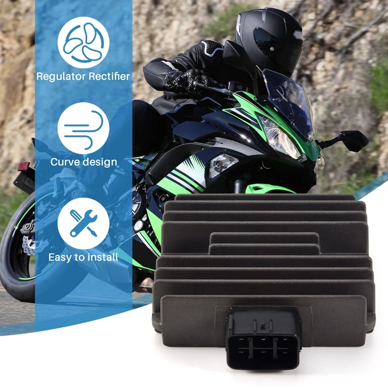 Мотоциклетные аксессуары регулятор напряжения Выпрямитель для KAWASAKI Er6n Ninja 650R Z750S