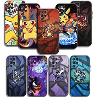 pokemon takara tomy phone cases for samsung galaxy a31 a32 a51 a71 a52 a72 4g 5g a11 a21s a20 a22 4g coque back cover carcasa