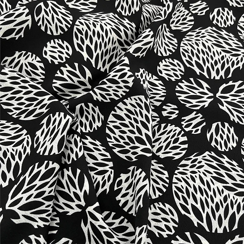 Производитель: Meter качественная вискозная Поплиновая ткань винтажный принт в