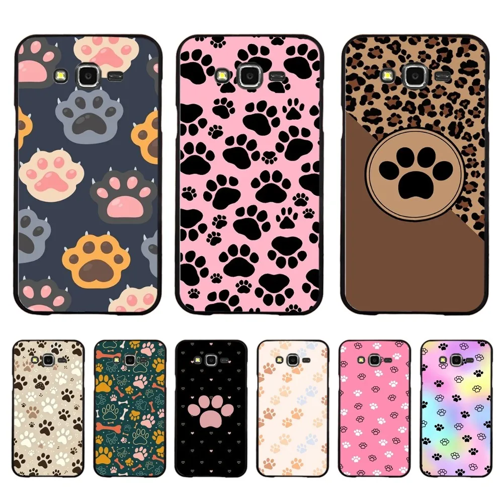 Cute Dog Paw Phone Case For Samsung J 7 Plus 7core J7 Neo J6 Prime J4 J5 Mobile Cover