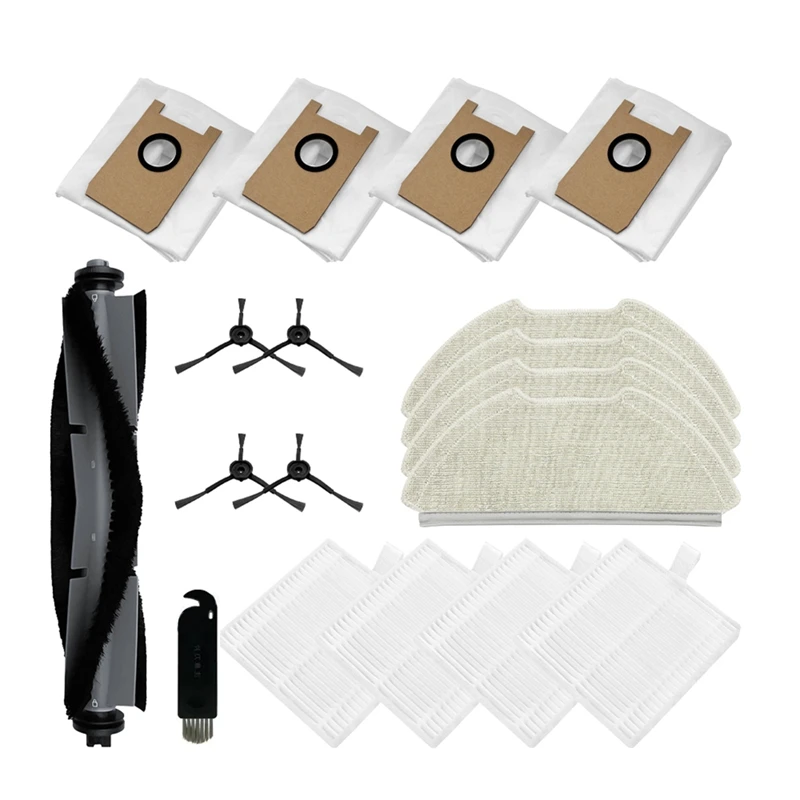 Для AIRROBO T20 + запасные части Аксессуары основная боковая щетка фильтр Швабра