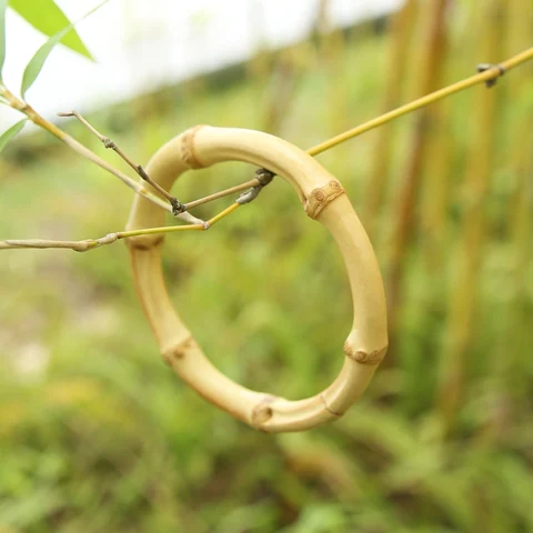 Креативный уникальный деревянный ротанговый тонкий Натуральный Бамбуковый браслет nрабочий