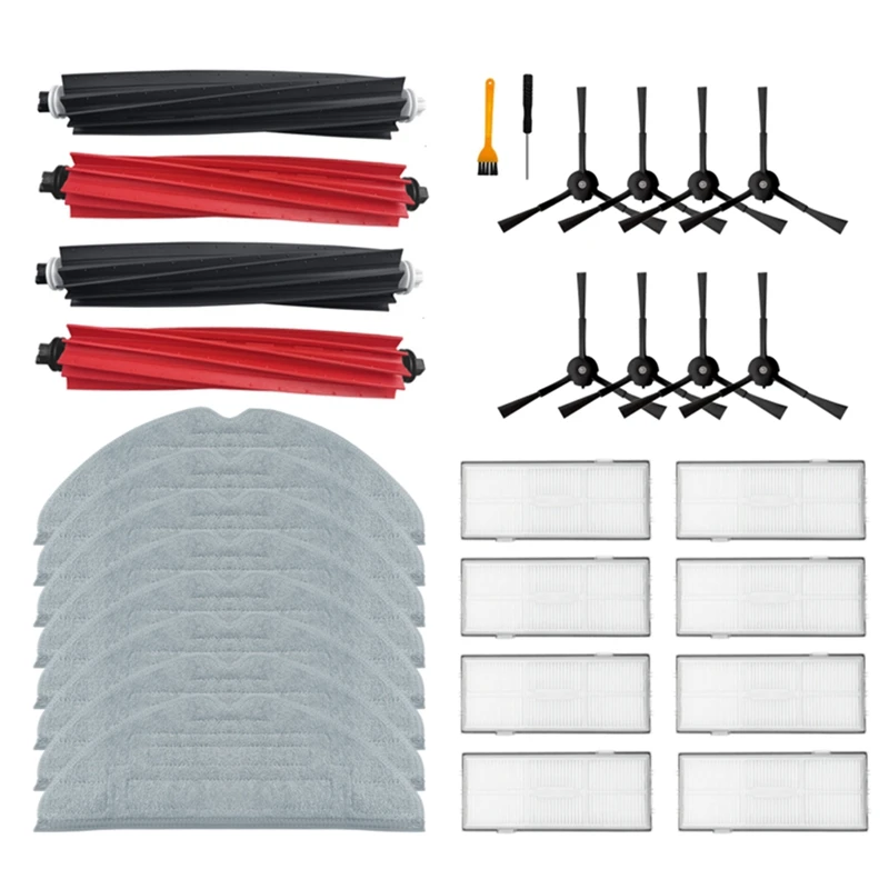 

Accessories Main Side Brush Filter Mop Choth Dust Bag For Roborock S8 Pro Ultra S8 S8