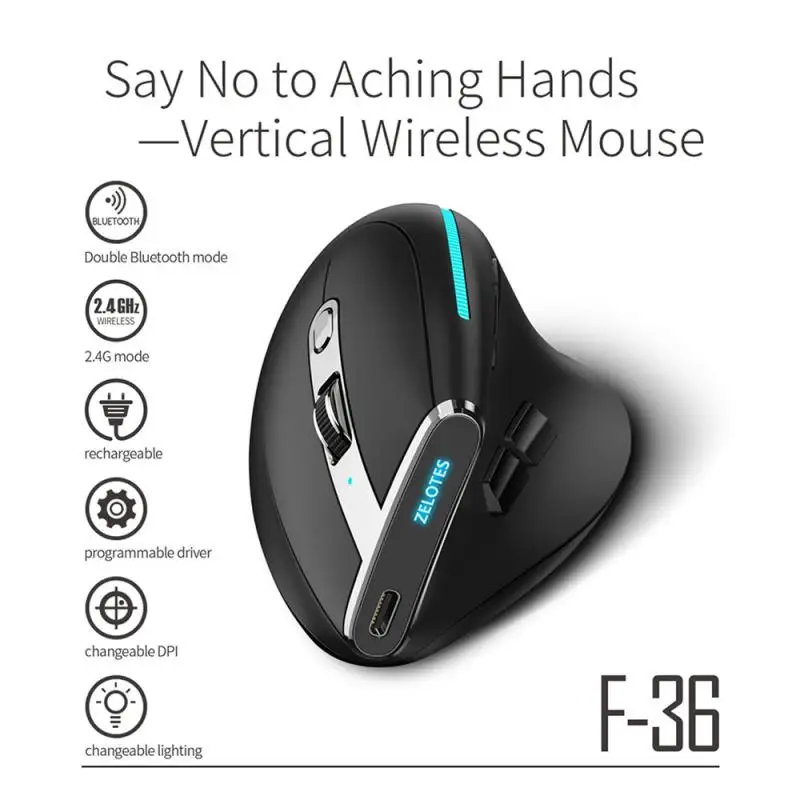 

Mouse Accessories Frequency 2402.85mhz-2480.85mhz Built-in Rechargeable Ternary Lithium Battery Mouse Keyboard