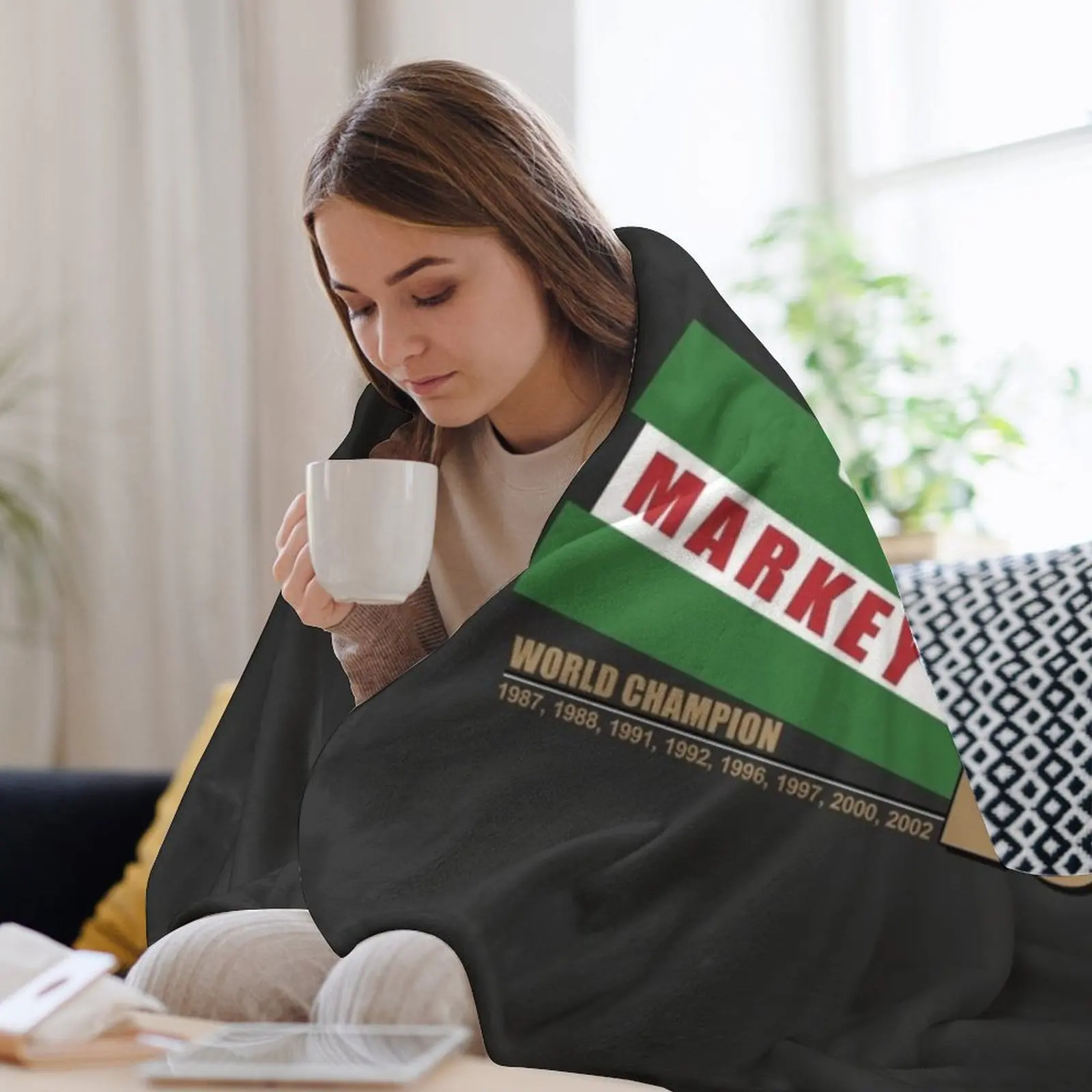 53 Джон Лунд Бриска F1 Чемпион мира Одеяло косплей аниме Летние декоративные