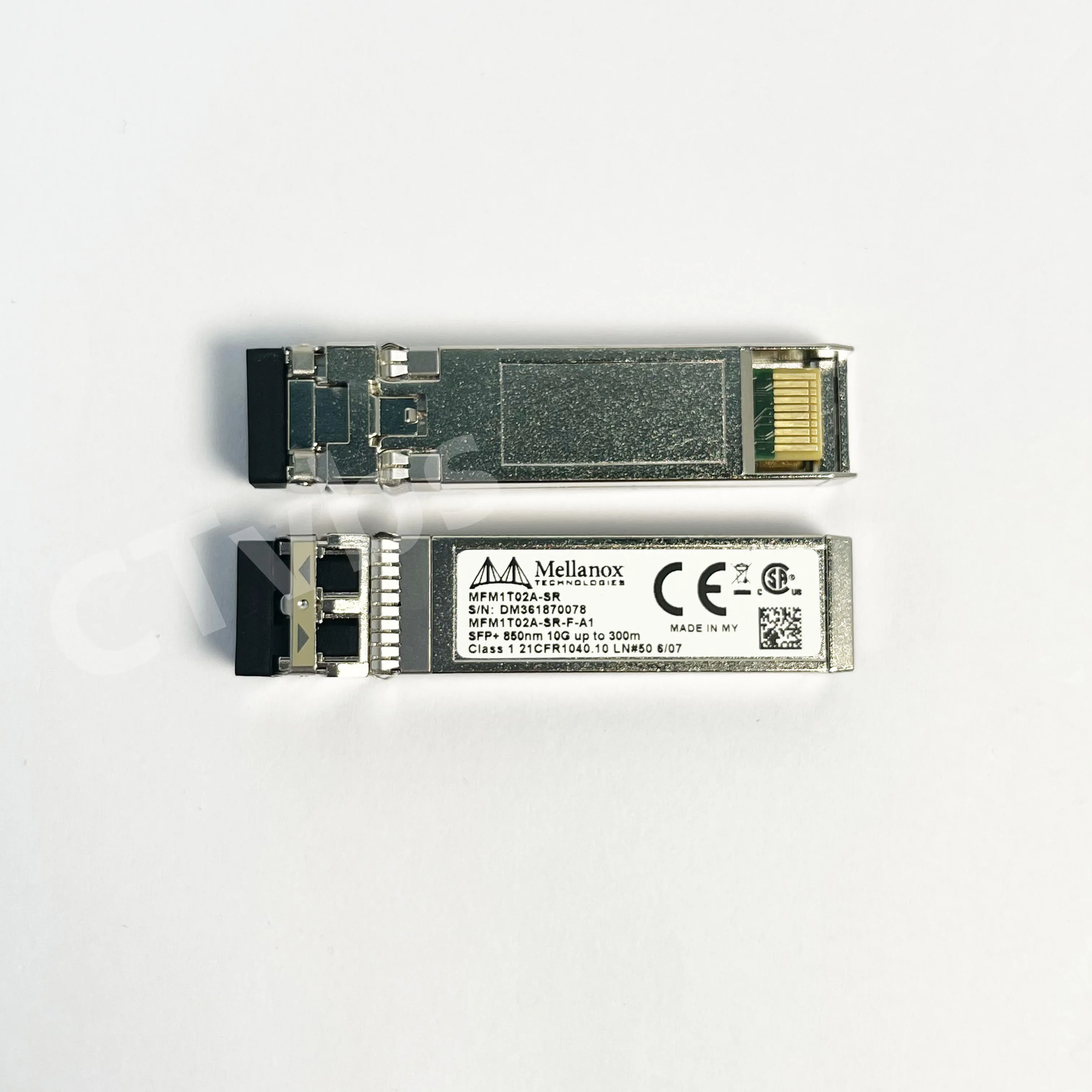 Mellanox 10GBase-SR/SW SFP+ SR MFM1T02ASR MFM1T02A-SR Optical Fiber Module