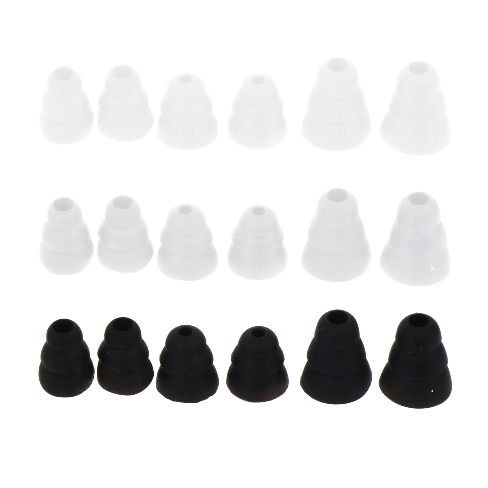 

36pcs Earbuds Replacement Tips In-ear Headphone Covers (Assorted Color)