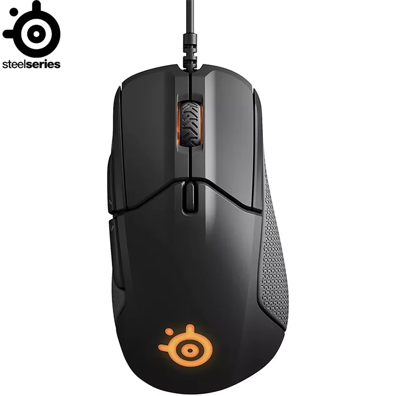 

SteelSeries Rival 310 Gaming Mouse 12000 CPI TrueMove3 Optical Mouse Sensor Split Trigger Buttons RGB Lighting Mouse