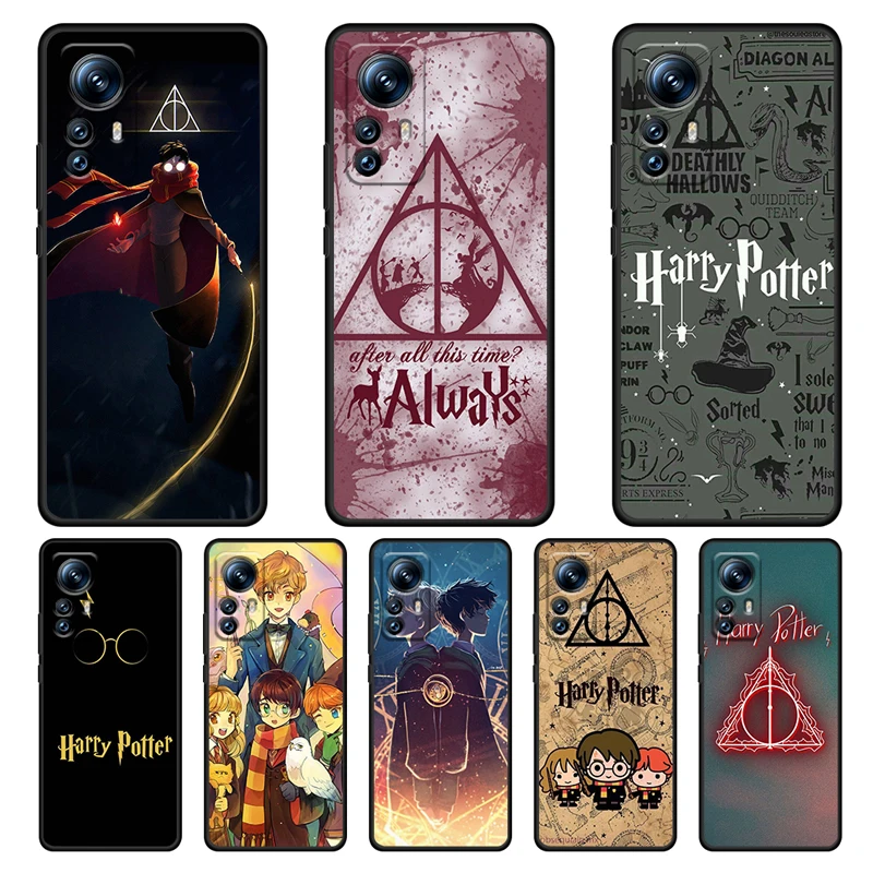 

Magic Harry Potter Wand Case For Xiaomi 12T 12S 12 11 Ultra 11T 10T 9T Note 10 Pro Lite 5G Soft TPU Black Phone Cover Coque Core