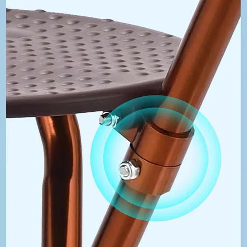 Сверхлегкий табурет складной туристический из алюминиевого сплава для пожилых