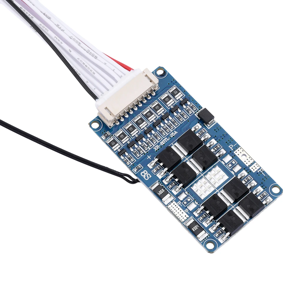 Фото Аккумулятор LiFePo4 BMS 8S, 24 В, 15 а/20 А/25 А, плата балансировки заряда с одинаковым портом, эквалайзер с температурной защитой NTC для электроинструментов №4