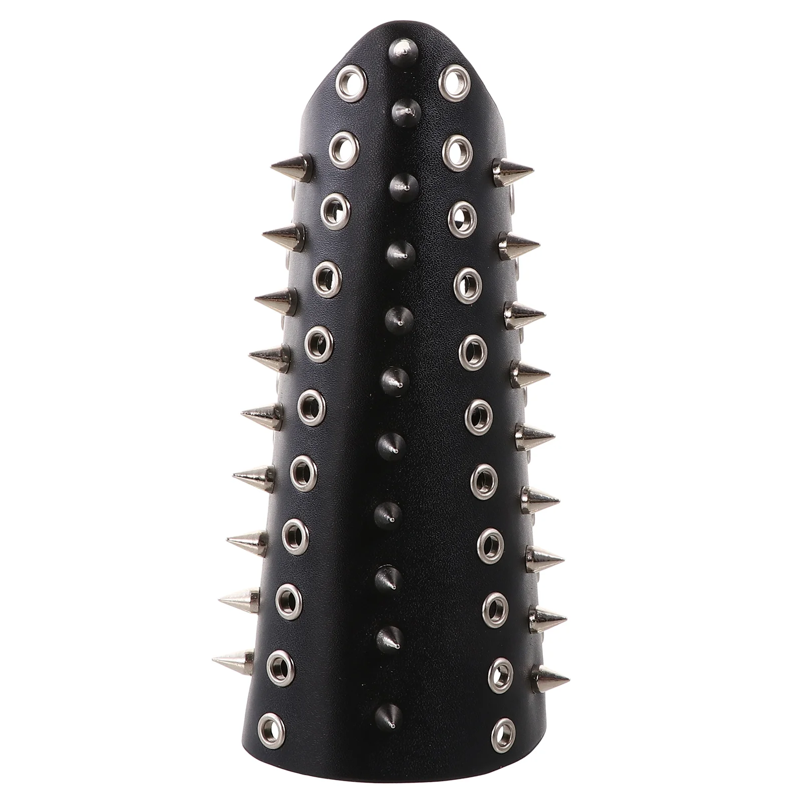

1pc Punk Hand Strap Metal Rivet Leather Wristband Show Wrist Strap