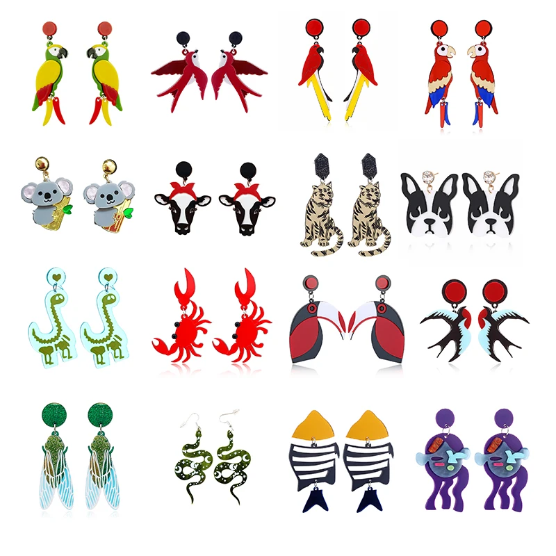 НОВЫЕ геометрические акриловые висячие серьги YAOLOGE для женщин в стиле хип-хоп, трендовые подарочные украшения для вечеринок, оптовая продажа, серьги, серьги 2022