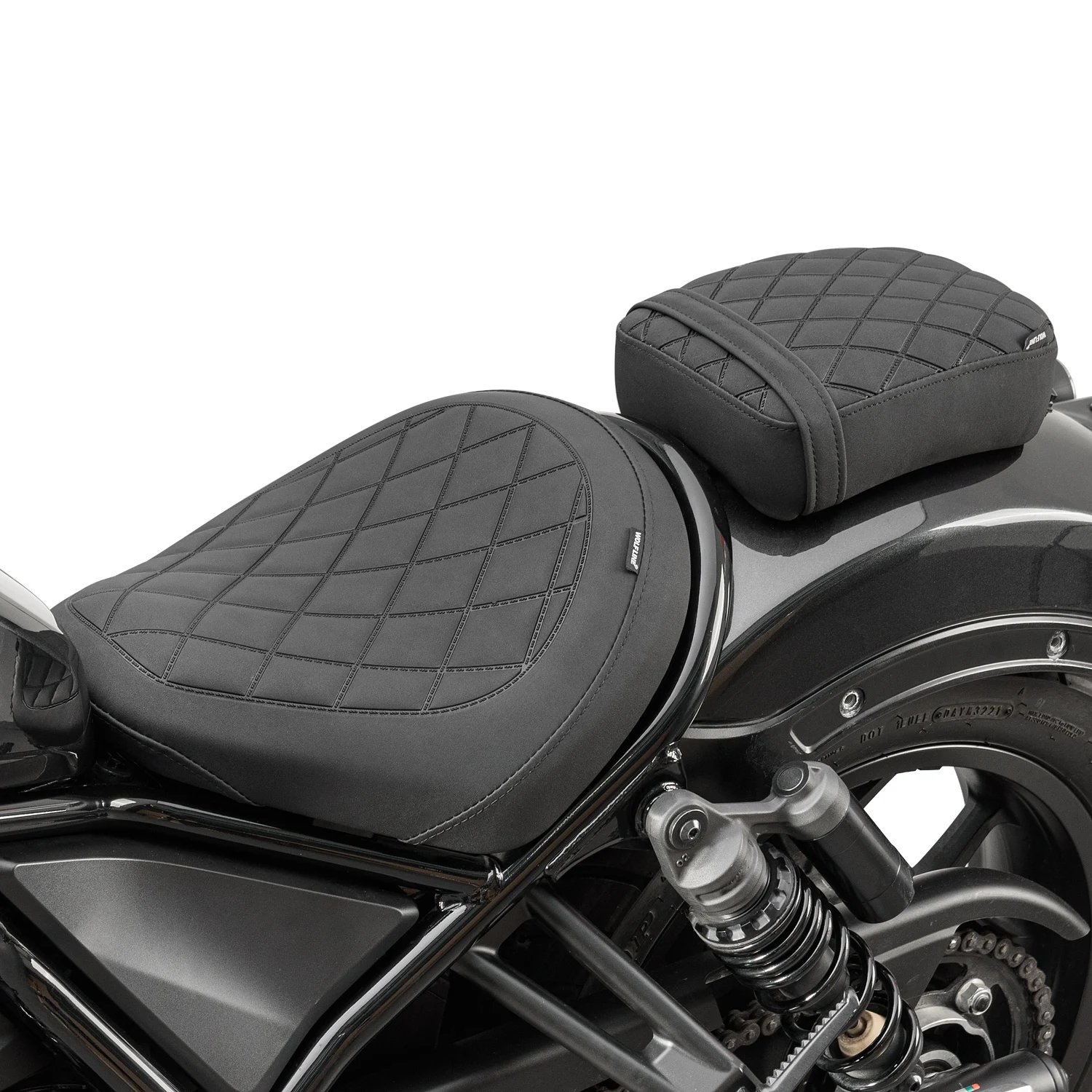 Сиденье WOLFLINE Solo Seat для Honda CMX500 CMX300 2017-2025, подушка сиденья для водителя и пассажира CMX 500 CMX 300 (art.: 3920cbffba1e4) - 3920cbffba1e4