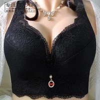 push up women bra with padded full coverage plus size brassiere sexy lace lingeire