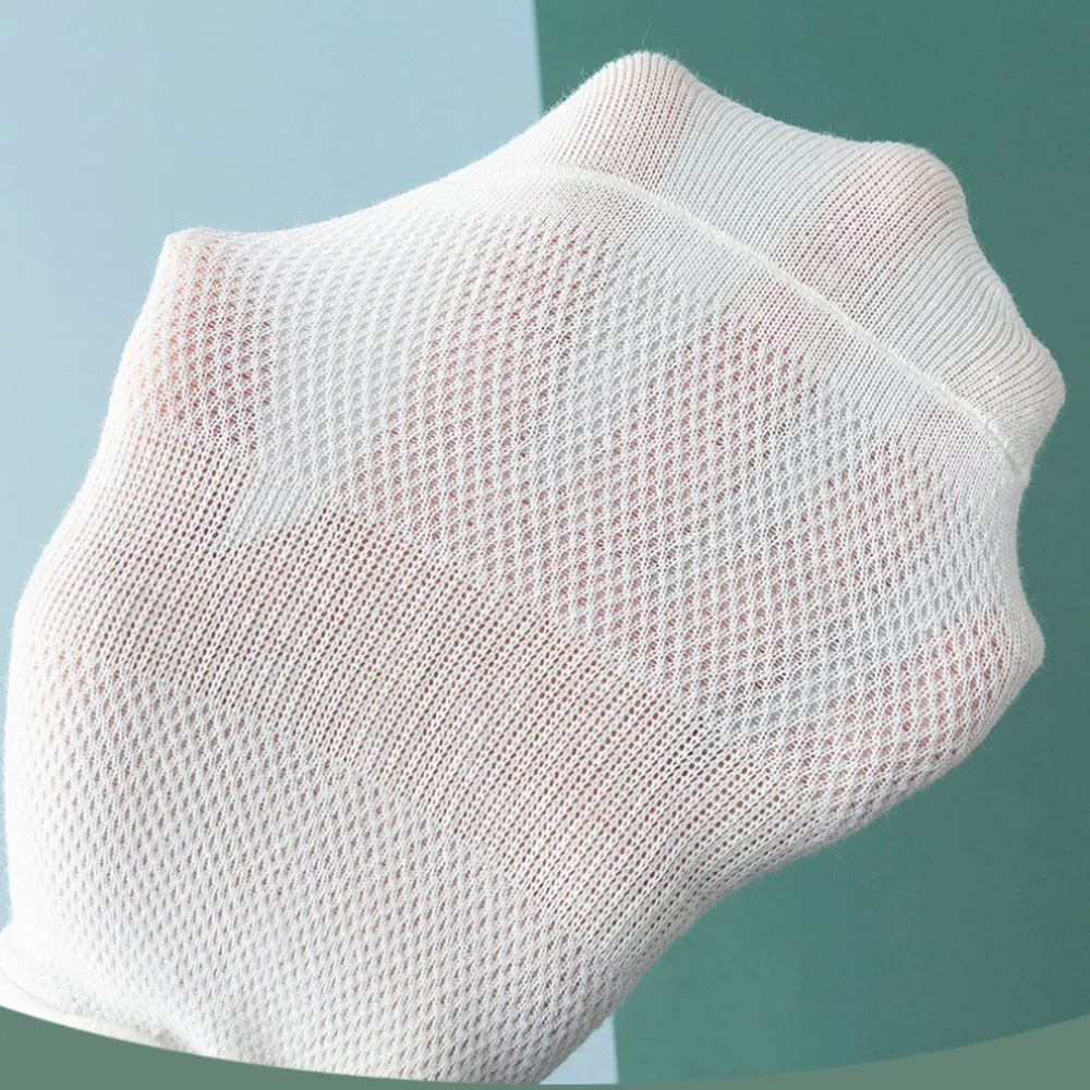 10 Pairs New Summer Men Cotton Socks Pure Color Funny Male High Quality Ankle Socks Thin Mesh Short Casual Socks