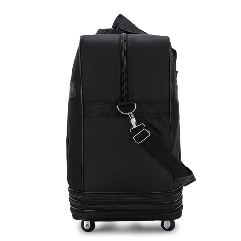 Large Capacity Universal Wheel Travel Bag Abroad Study Oxford Cloth Folding Rucksack Airplane Luggage Storage Suitcase New