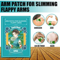 12pcsbox arm slimming patch natural herbal arm stickers weight loss fat burning arms cellulite removal patch
