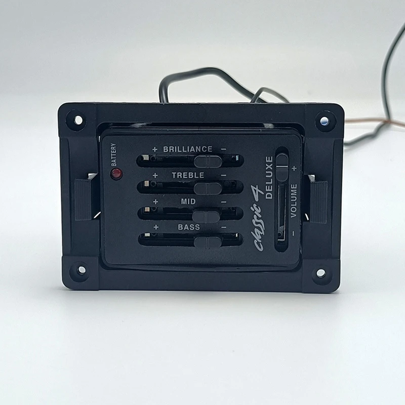 4-полосный эквалайзер предусилитель классические 4 роскошные гитарные