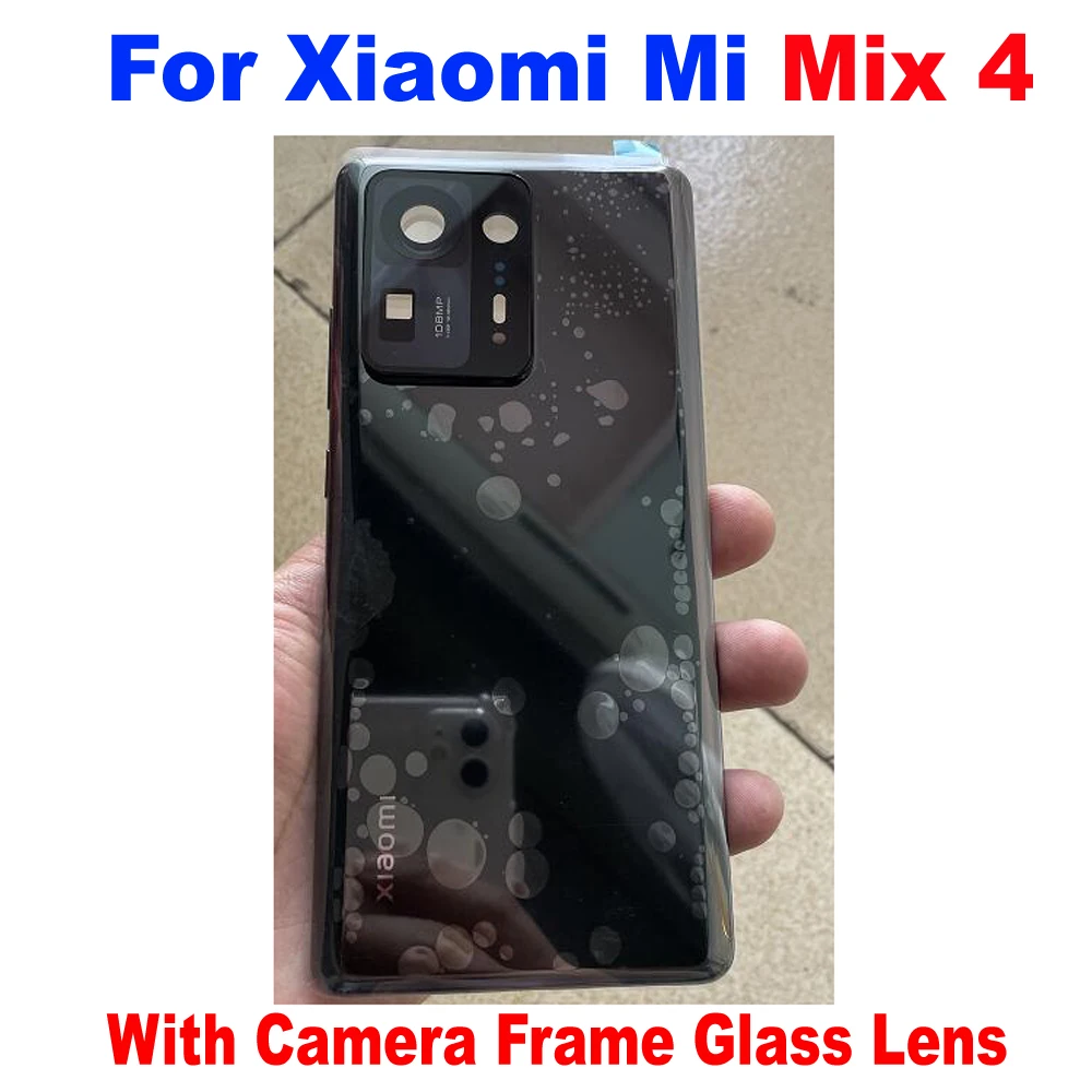 Лучшая керамическая задняя крышка батарейного отсека для Xiaomi Mi Mix 4 Mix4 телефона с