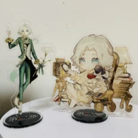 hot game identity %e2%85%b4 figure white guard black guard acrylic stands eli clark character model plate desk decor standing sign toy