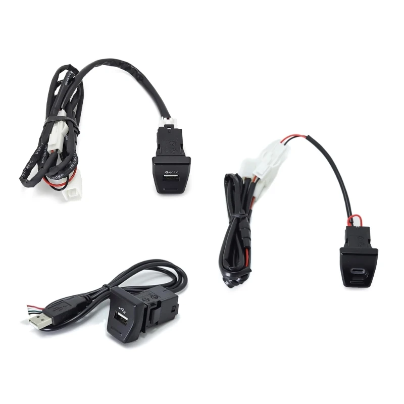 

Автомобильное зарядное устройство PD/ QC3.0/USB-разъем для быстрой зарядки