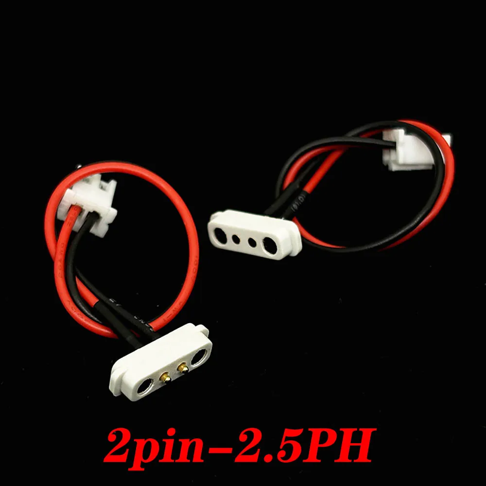 

Высоковольтный магнитный разъем Pogo Pin 2 Pin штекер XH2.54, 2,54/4,0 мм