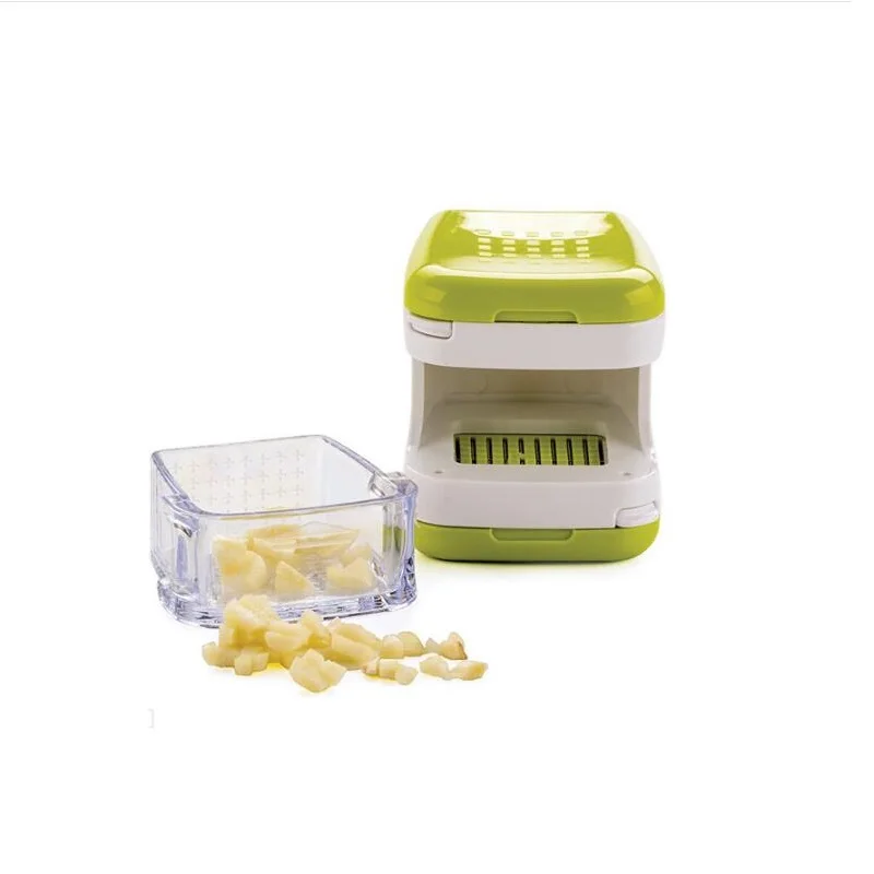 

Garlic Cube Garlic Press Crusher Slicer Grater Dice Slice Storage Kitchen Vegetable Tools