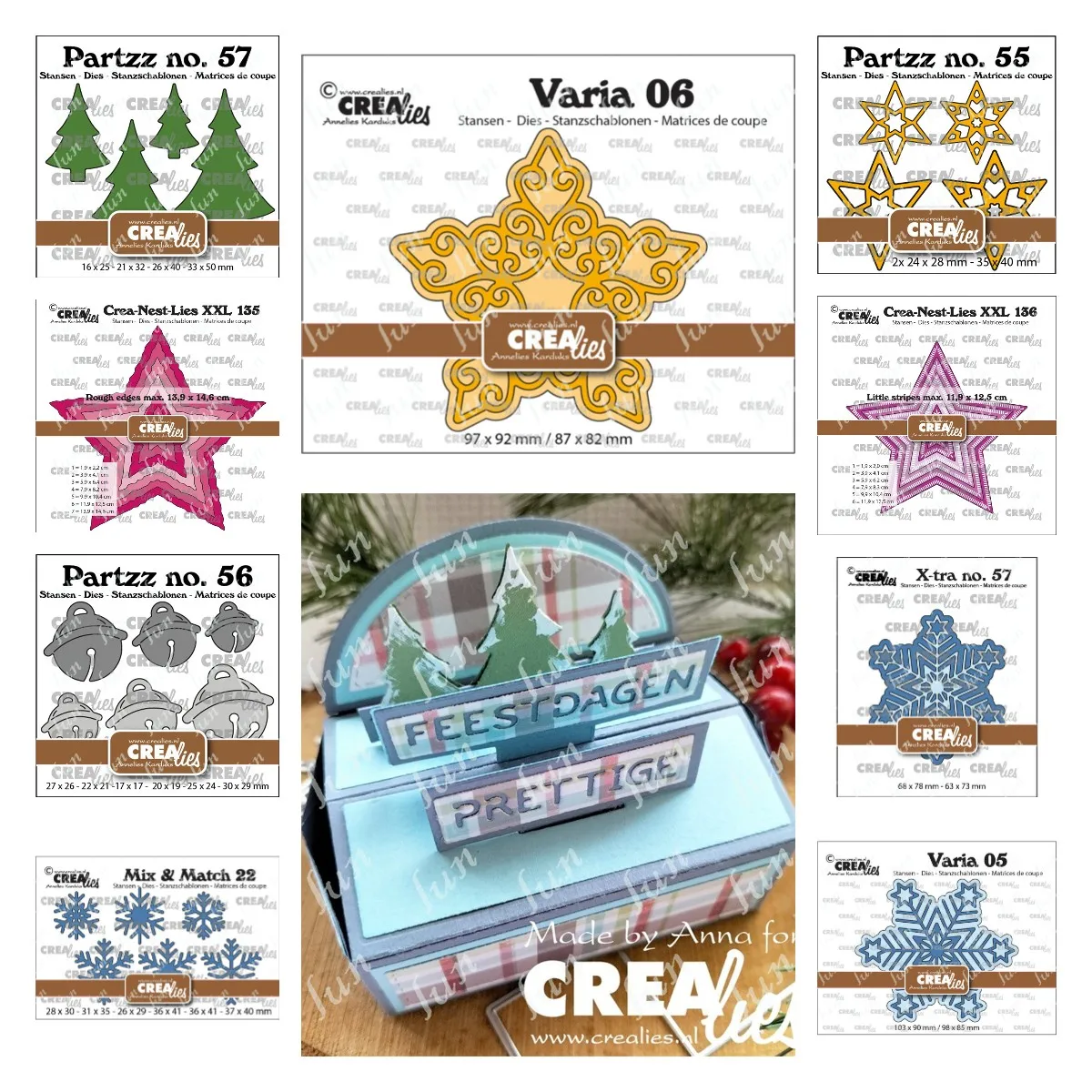 

2022 New Christmas Metal Cutting Dies Scrapbooking Decoration Jingle Bells Snowflakes Stars for Diy Molds Paper Cuts Crafts