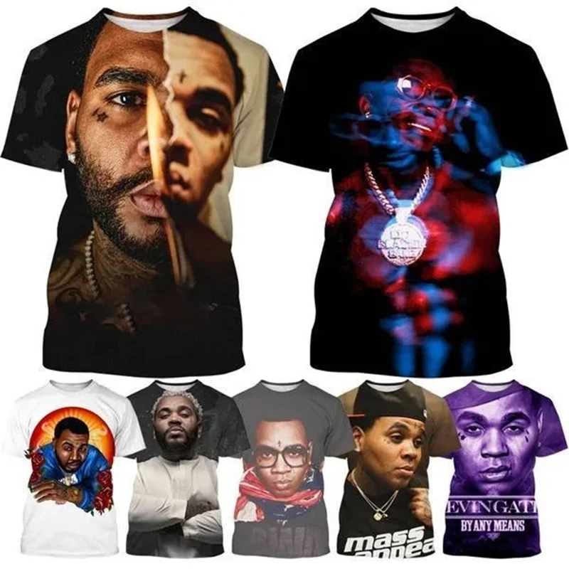 

Hot Sale New Kevin Gates 3D Printed T Shirts Funny Cool Casual Fashion Unisex Short Sleeve Crew Neck Hip-hop Sports Top Tshirts