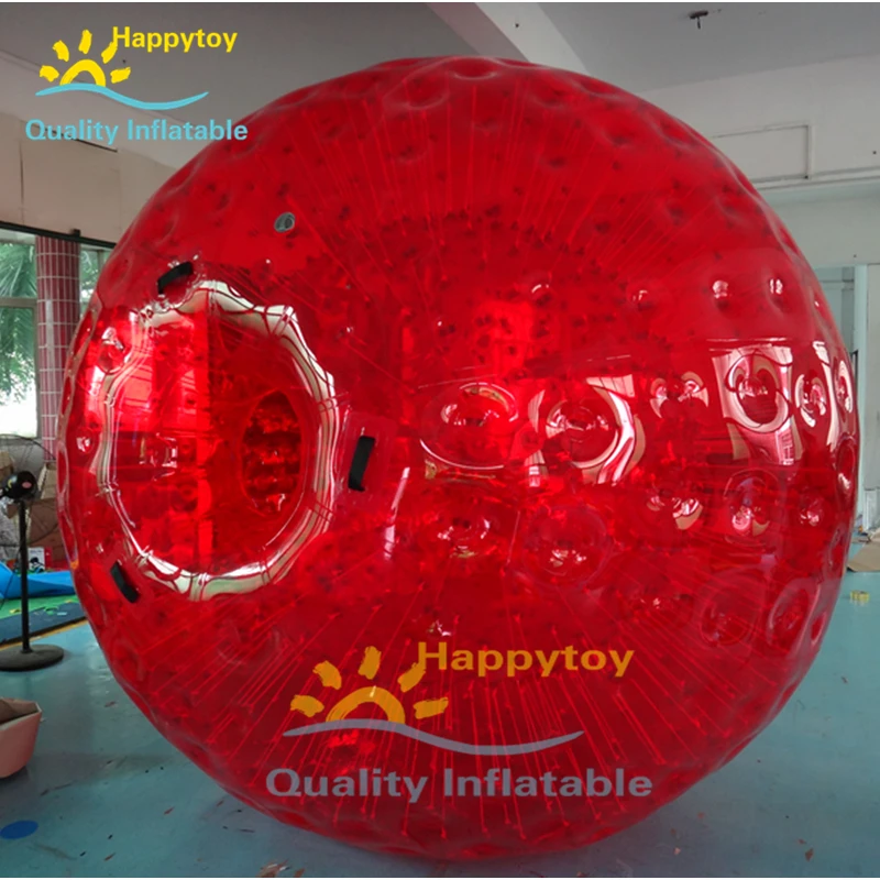 Распродажа прозрачных надувных трав катающихся Зорб-мячей Down hill Water Play