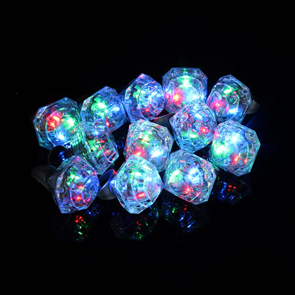 

Rings Up Light Led Ring Flashing Diamond Finger Dark The Jelly Favors Bulk Toys Grow Christmas Supplies Birthday Favor