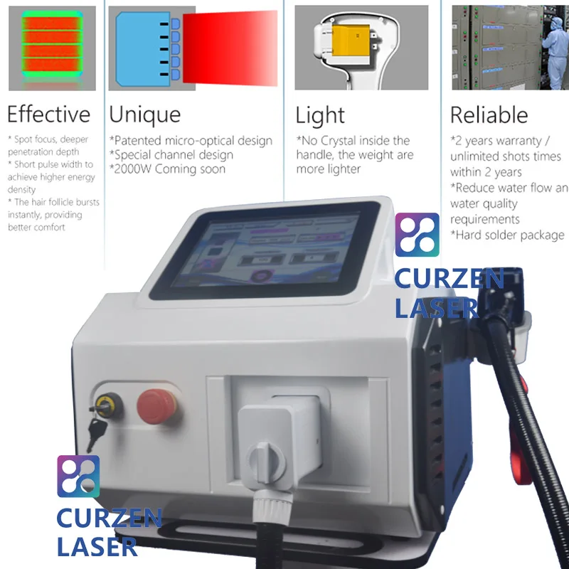 Новейший профессиональный Pioneer лазер 3 в 1 диодный с тремя длинами волны 755 808 1064 нм