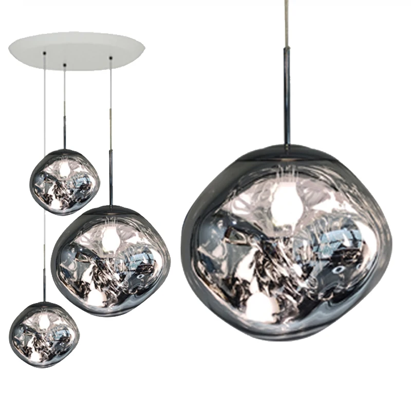 Скандинавская Подвесная лампа из лавы потолочный светильник для спальни