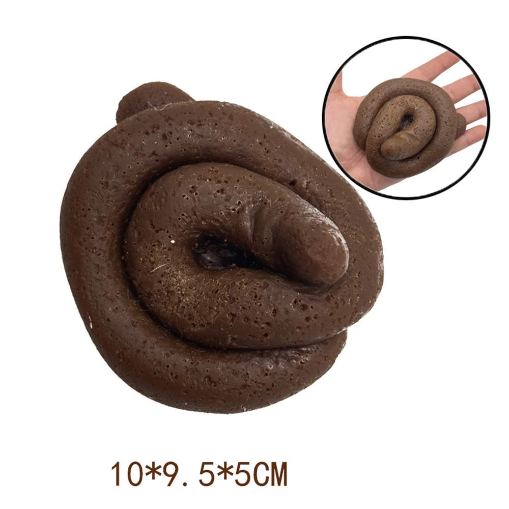 Реалистичное дерьмо, веселая игрушка, подарок, розыгрыш, искусственная шутка, хитрые игрушки, искусственный головной убор, реквизит для Хэллоуина