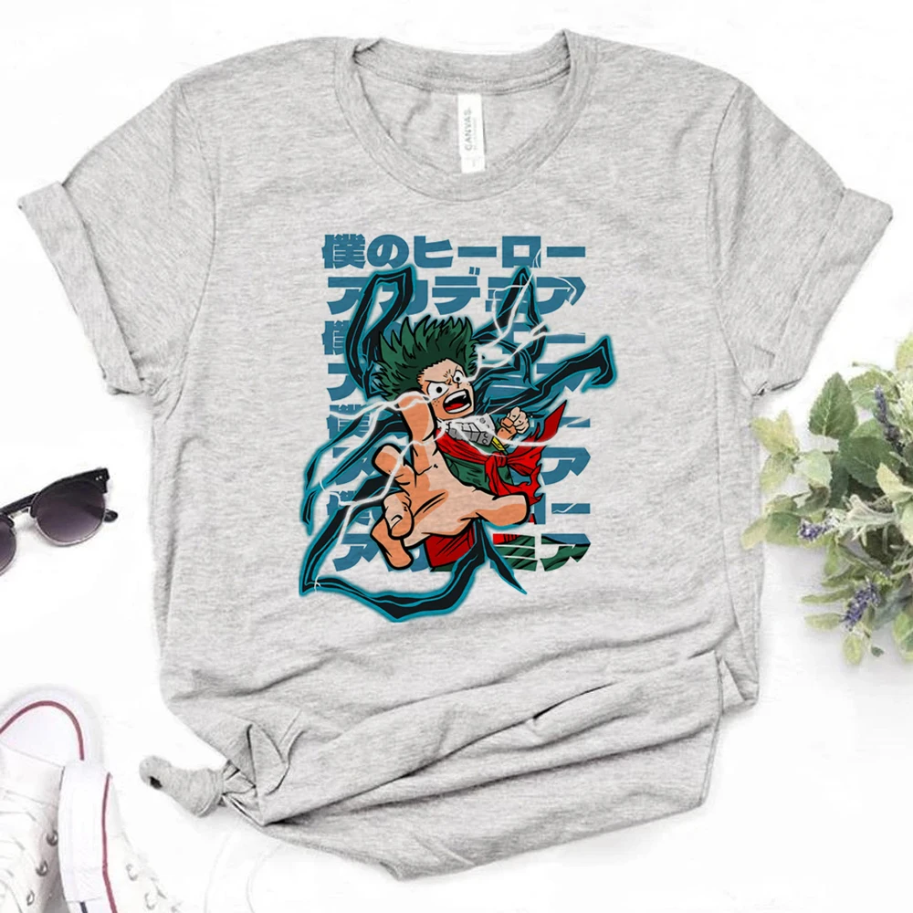 

My Hero Academia Tee women harajuku streetwear anime t shirt female 2000s designer comic clothes