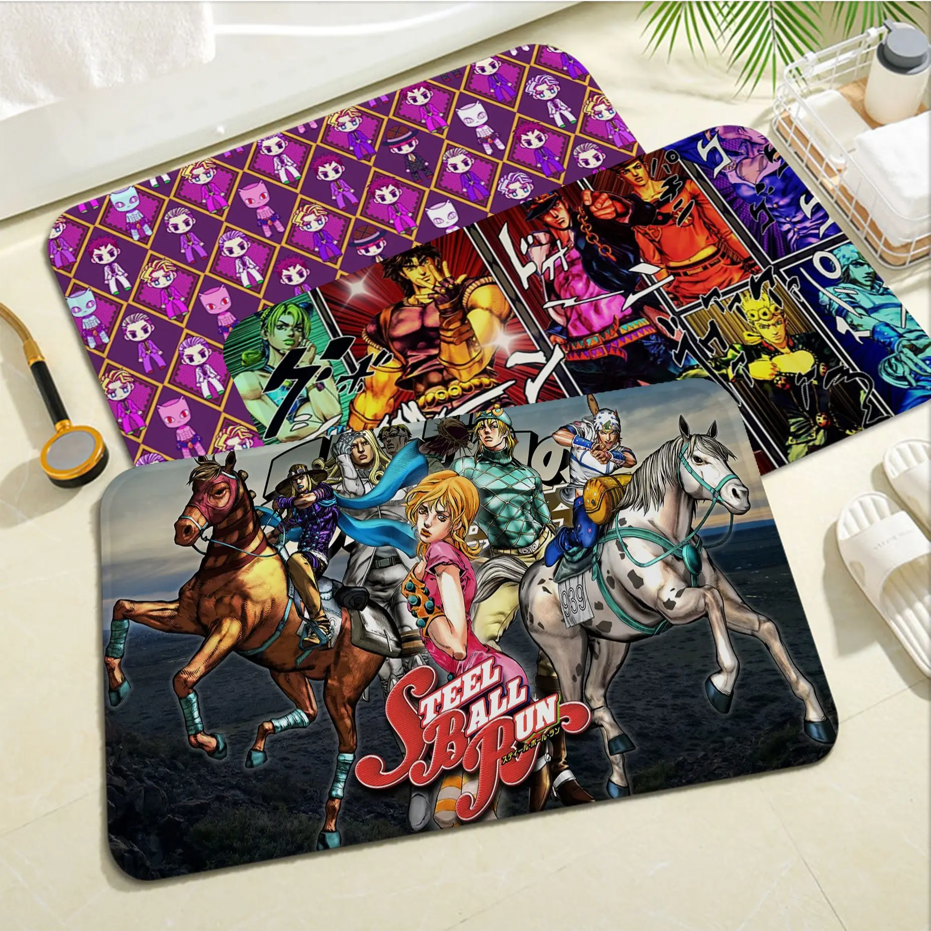 

JOJO Fans Floor Carpet Kids Room Bedroom Decoration Balcony Anti-Slip Doormat Living Room Doormat Area Rug