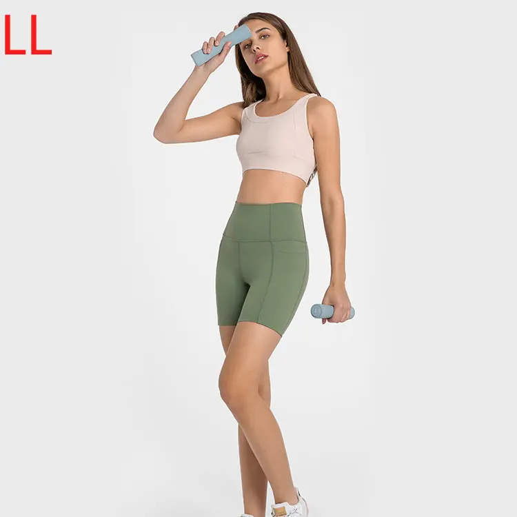 Women's Quarter pants Seamless Sports Shorts Push Up Leggings Fitness Summer Workout Running Yoga Shorts Quick-Drying Gym Shorts